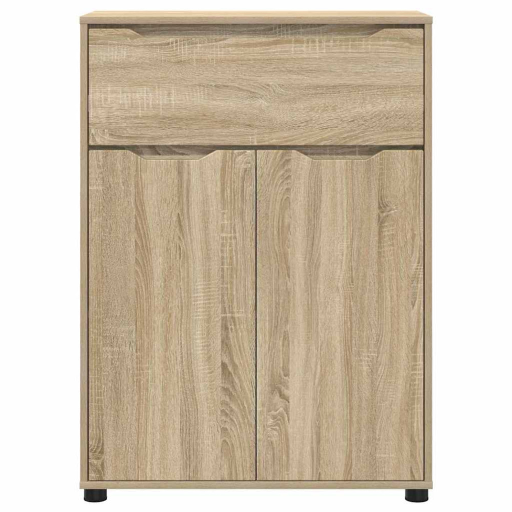 Produktbild för Badrumsskåp Sonoma-ek 72,5 x 36,5 x 100 cm Konstruerat trä