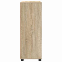 Produktbild för Badrumsskåp Sonoma-ek 72,5 x 36,5 x 100 cm Konstruerat trä