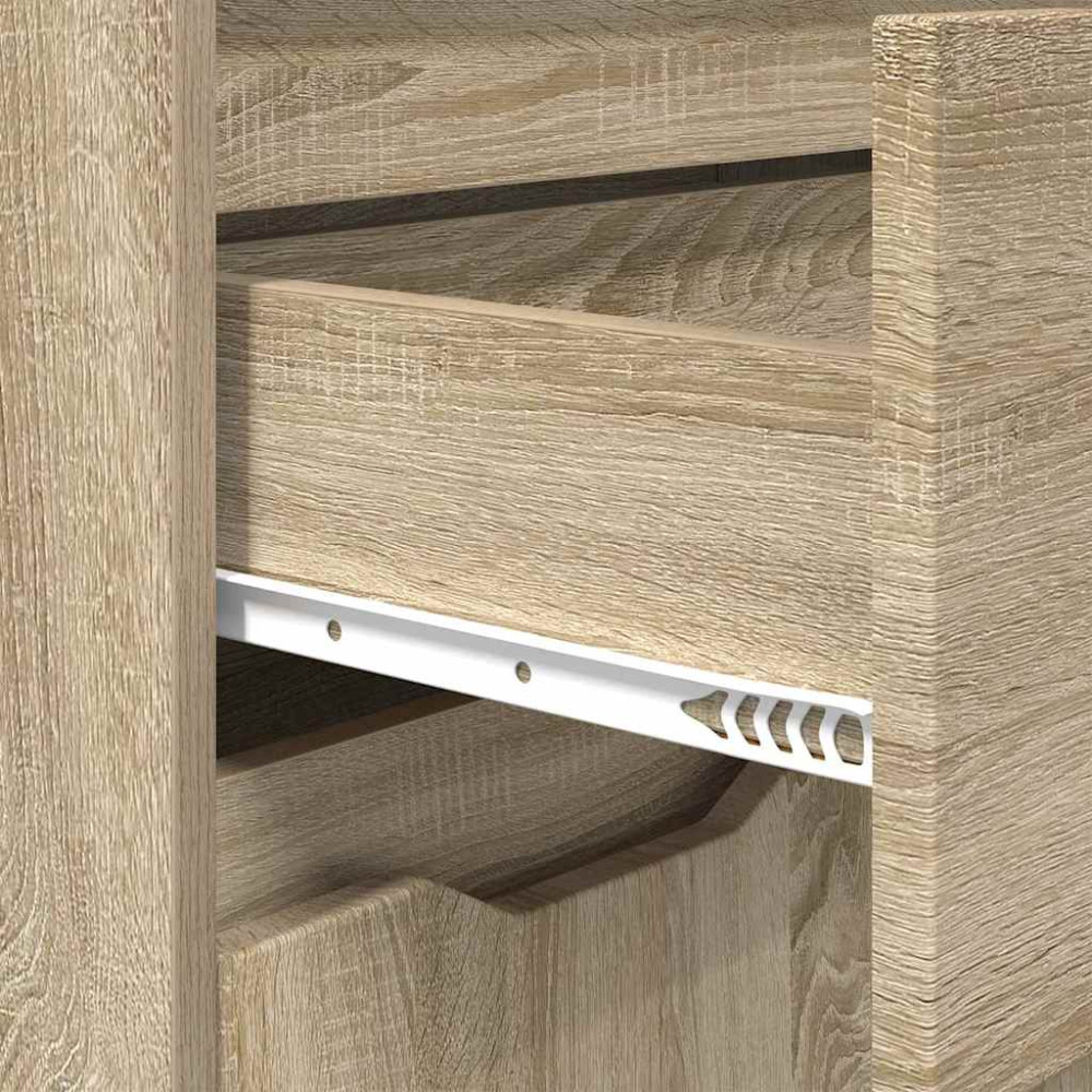 Produktbild för Badrumsskåp Sonoma-ek 72,5 x 36,5 x 100 cm Konstruerat trä