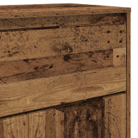 Produktbild för Badrumsskåp Gammalt trä 72,5 x 36,5 x 100 cm Konstruerat trä