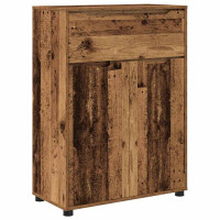 Produktbild för Badrumsskåp Gammalt trä 72,5 x 36,5 x 100 cm Konstruerat trä