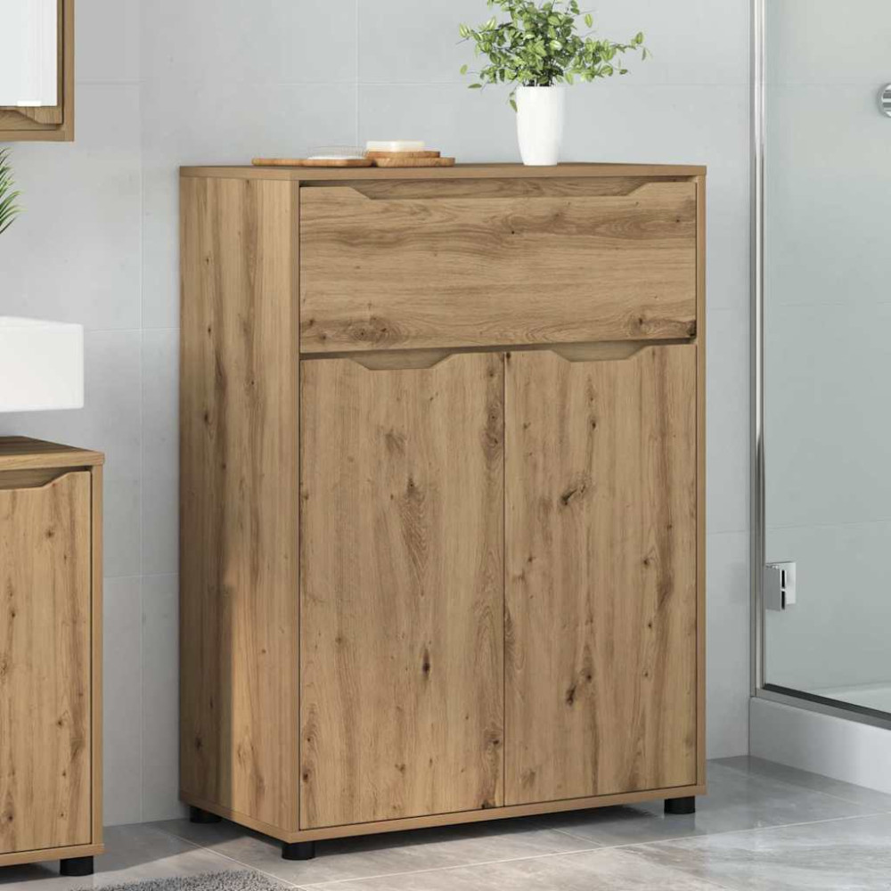 Produktbild för Badrumsskåp Artisan Ek 72,5 x 36,5 x 100 cm Konstruerat trä