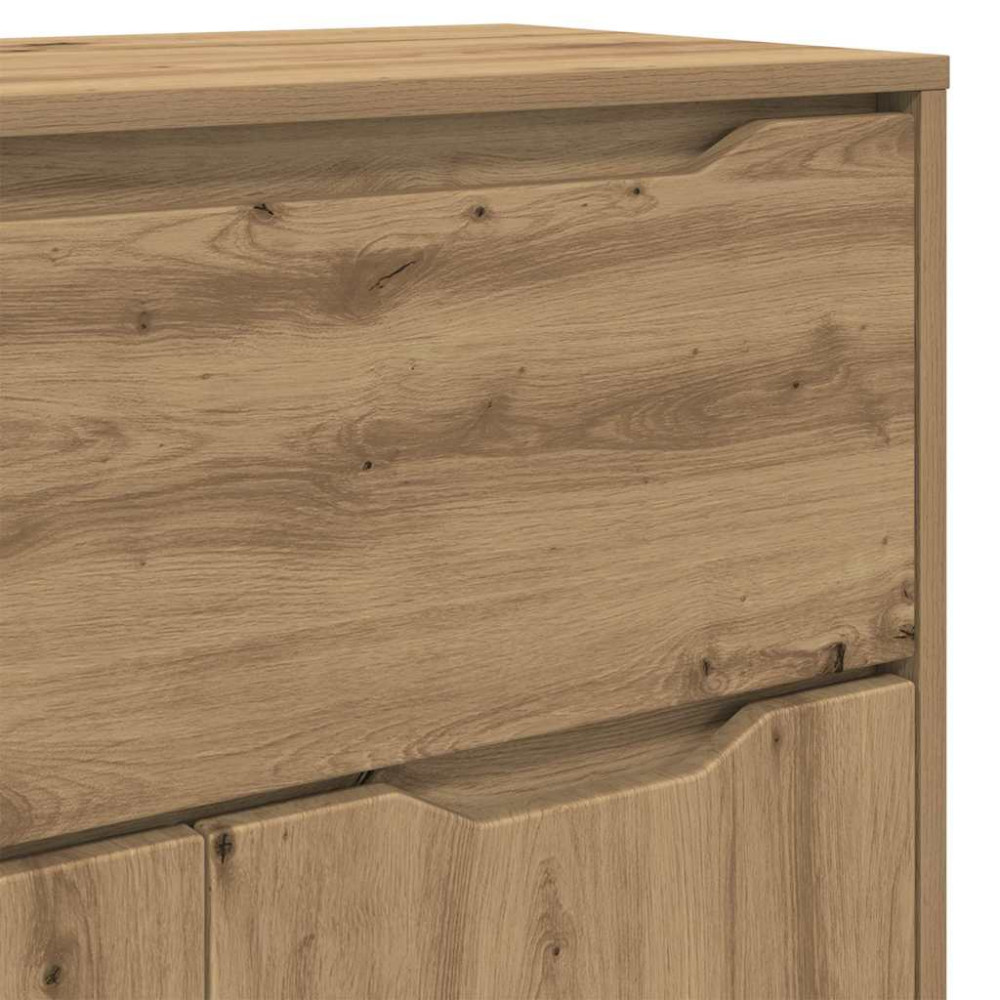 Produktbild för Badrumsskåp Artisan Ek 72,5 x 36,5 x 100 cm Konstruerat trä