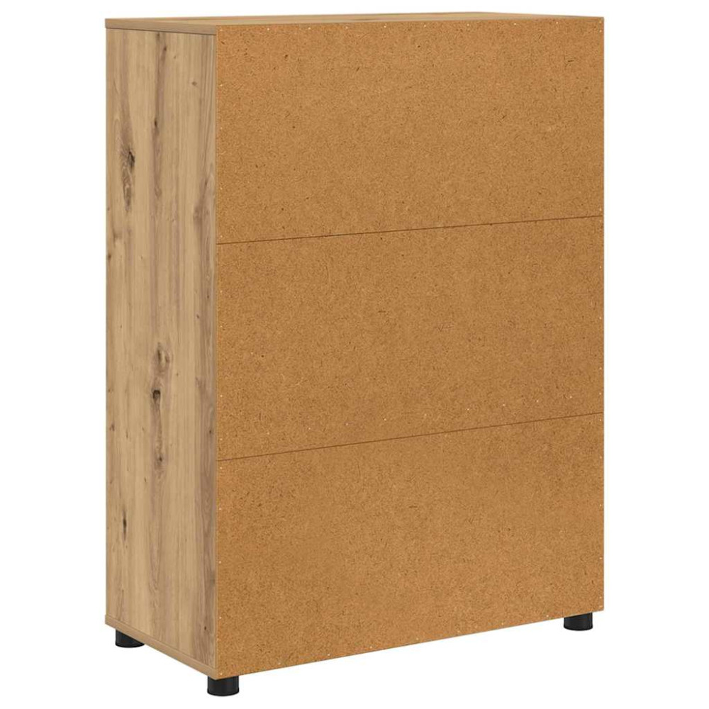 Produktbild för Badrumsskåp Artisan Ek 72,5 x 36,5 x 100 cm Konstruerat trä