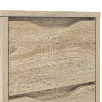 Produktbild för Sängbord 2 pcs Sonoma-ek 30,5 x 30 x 43 cm Konstruerat trä