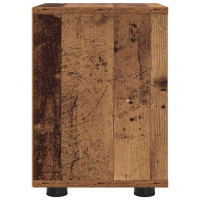 Produktbild för Sängbord 2 pcs Gammalt trä 30,5 x 30 x 43 cm Konstruerat trä