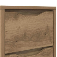 Produktbild för Sängbord 2 pcs Artisan Ek 30,5 x 30 x 43 cm Konstruerat trä