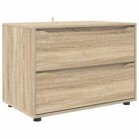 Produktbild för Förvaringsskåp Sonoma-ek 80 x 48 x 57 cm Konstruerat trä