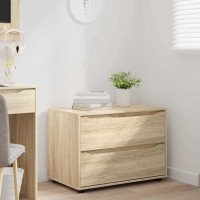 Produktbild för Förvaringsskåp Sonoma-ek 80 x 48 x 57 cm Konstruerat trä