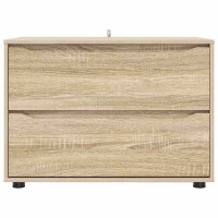Produktbild för Förvaringsskåp Sonoma-ek 80 x 48 x 57 cm Konstruerat trä