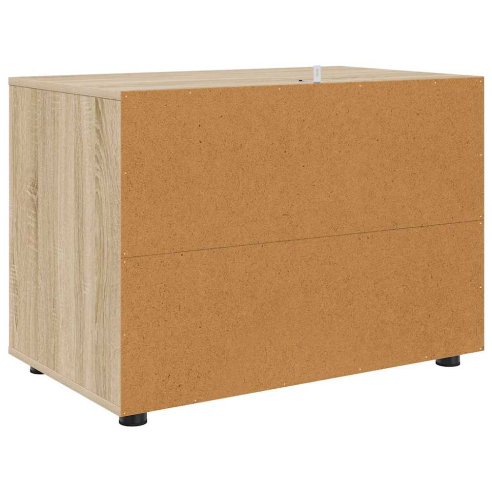 Produktbild för Förvaringsskåp Sonoma-ek 80 x 48 x 57 cm Konstruerat trä
