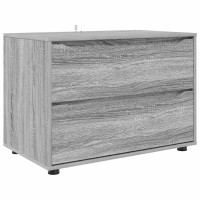 Produktbild för Förvaringsskåp Grå Sonoma 80 x 48 x 57 cm Konstruerat trä