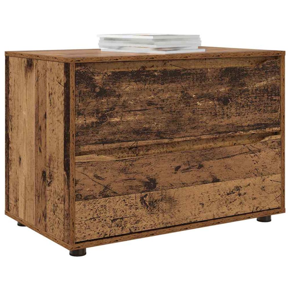 Produktbild för Förvaringsskåp Gammalt trä 80 x 48 x 57 cm Konstruerat trä