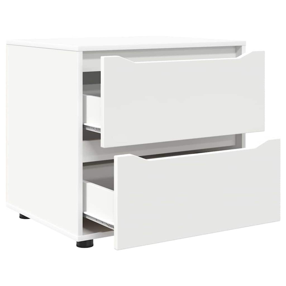 Produktbild för Förvaringsskåp Vit 60 x 48 x 57 cm Konstruerat trä
