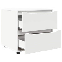 Produktbild för Förvaringsskåp Vit 60 x 48 x 57 cm Konstruerat trä