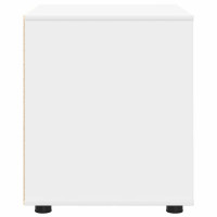 Produktbild för Förvaringsskåp Vit 60 x 48 x 57 cm Konstruerat trä