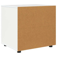 Produktbild för Förvaringsskåp Vit 60 x 48 x 57 cm Konstruerat trä