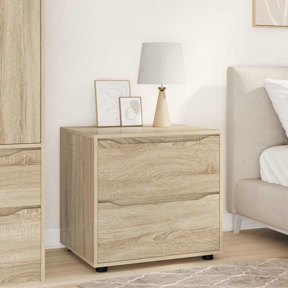 Produktbild för Förvaringsskåp Sonoma-ek 60 x 48 x 57 cm Konstruerat trä