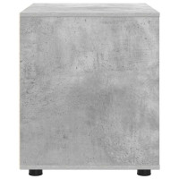 Produktbild för Förvaringsskåp Betonggrå 60 x 48 x 57 cm Konstruerat trä