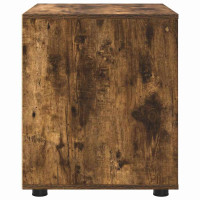 Produktbild för Förvaringsskåp Rökt ek 60 x 48 x 57 cm Konstruerat trä