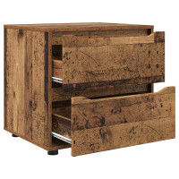Produktbild för Förvaringsskåp Gammalt trä 60 x 48 x 57 cm Konstruerat trä
