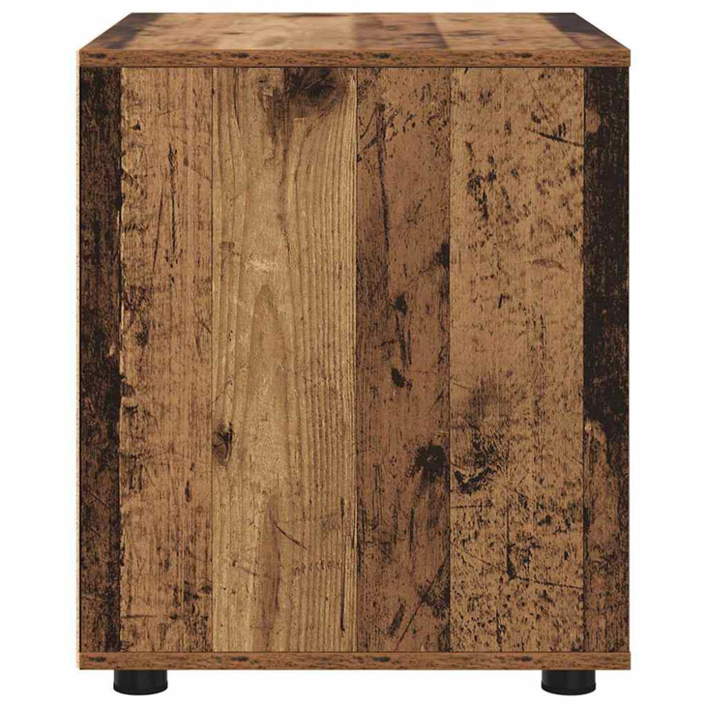 Produktbild för Förvaringsskåp Gammalt trä 60 x 48 x 57 cm Konstruerat trä