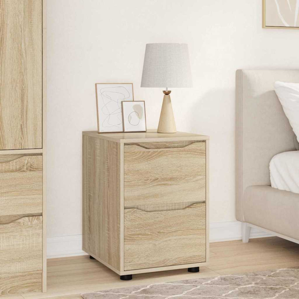 Produktbild för Förvaringsskåp Sonoma-ek 40 x 48 x 57 cm Konstruerat trä