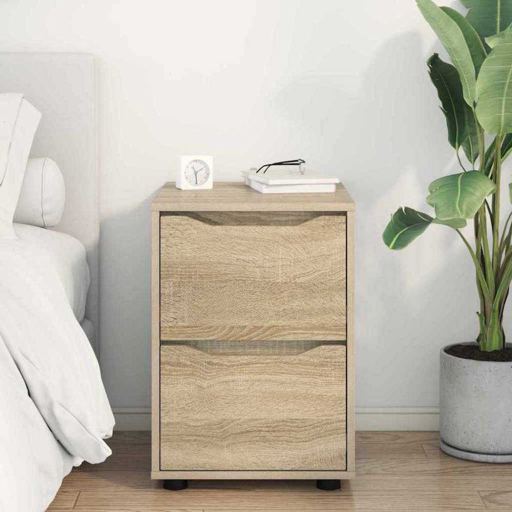 Produktbild för Förvaringsskåp Sonoma-ek 40 x 48 x 57 cm Konstruerat trä