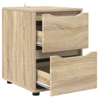 Produktbild för Förvaringsskåp Sonoma-ek 40 x 48 x 57 cm Konstruerat trä