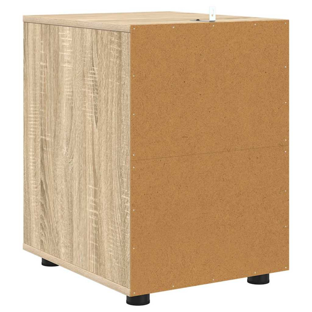 Produktbild för Förvaringsskåp Sonoma-ek 40 x 48 x 57 cm Konstruerat trä