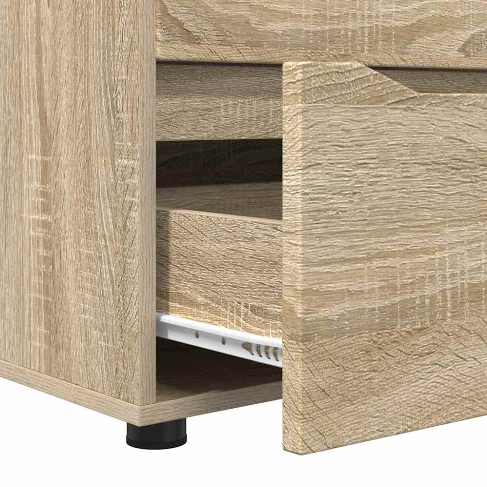 Produktbild för Förvaringsskåp Sonoma-ek 40 x 48 x 57 cm Konstruerat trä