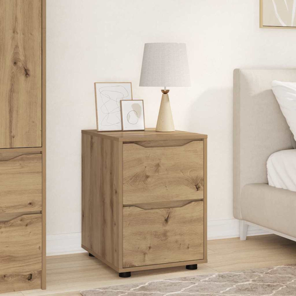 Produktbild för Förvaringsskåp Artisan Ek 40 x 48 x 57 cm Konstruerat trä