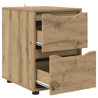 Produktbild för Förvaringsskåp Artisan Ek 40 x 48 x 57 cm Konstruerat trä