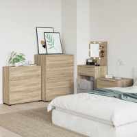 Produktbild för Förvaringsskåp Sonoma-ek 80 x 31 x 81 cm Konstruerat trä