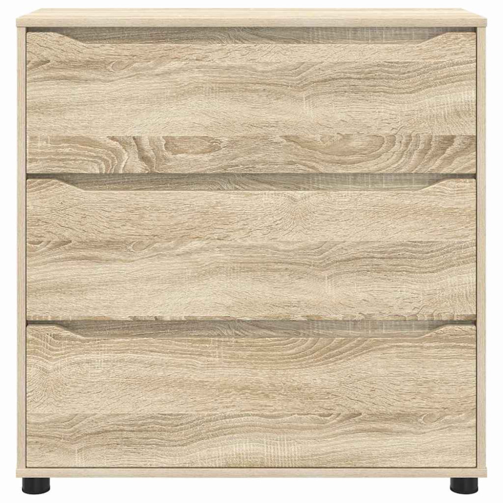 Produktbild för Förvaringsskåp Sonoma-ek 80 x 31 x 81 cm Konstruerat trä