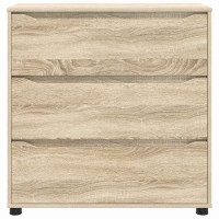 Produktbild för Förvaringsskåp Sonoma-ek 80 x 31 x 81 cm Konstruerat trä