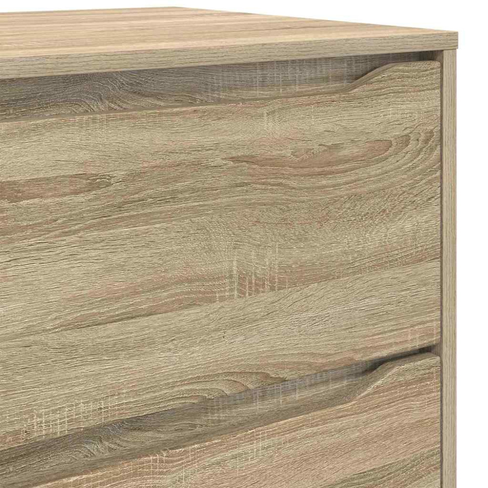 Produktbild för Förvaringsskåp Sonoma-ek 60 x 48 x 81 cm Konstruerat trä