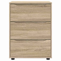Produktbild för Förvaringsskåp Sonoma-ek 60 x 48 x 81 cm Konstruerat trä