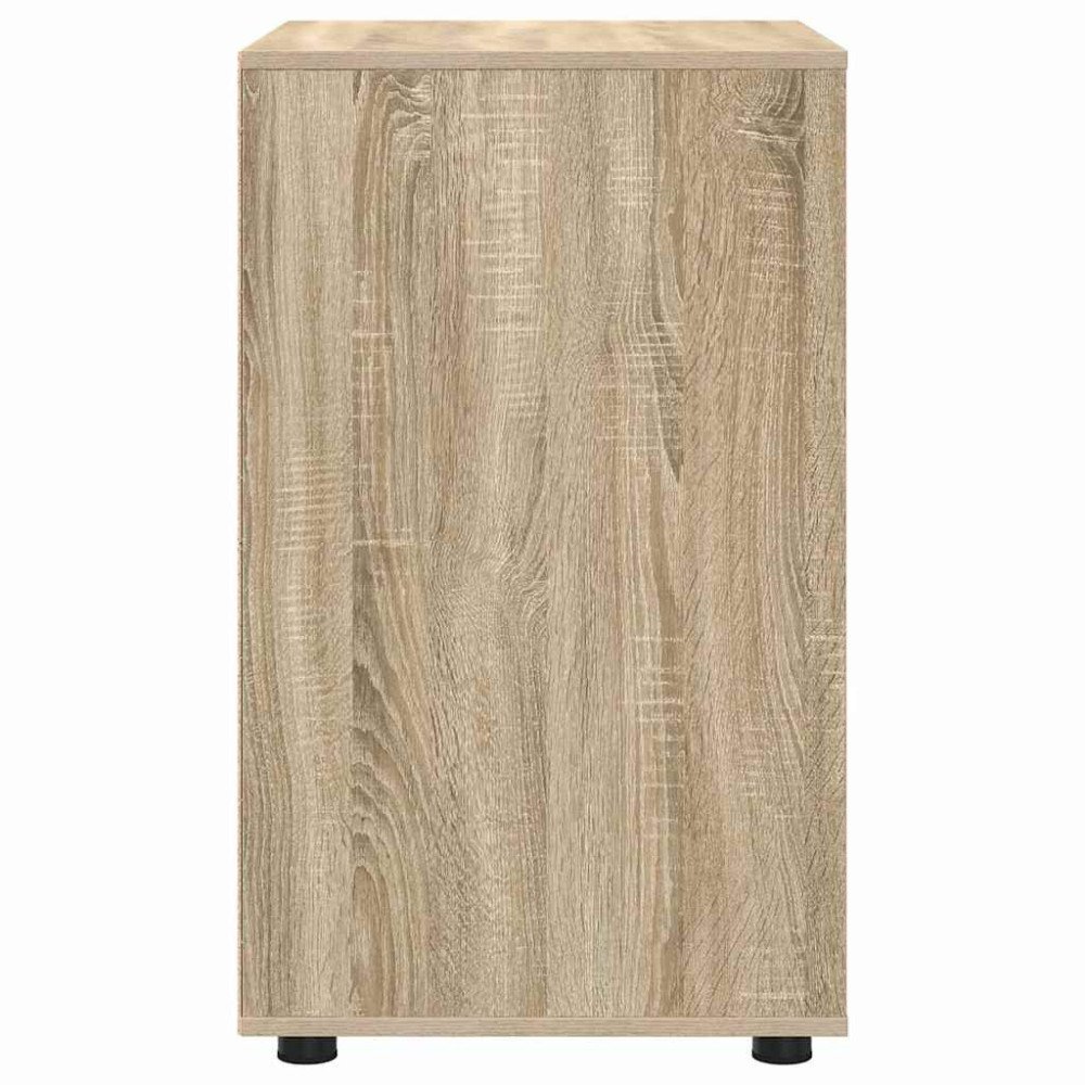Produktbild för Förvaringsskåp Sonoma-ek 60 x 48 x 81 cm Konstruerat trä