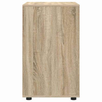 Produktbild för Förvaringsskåp Sonoma-ek 60 x 48 x 81 cm Konstruerat trä