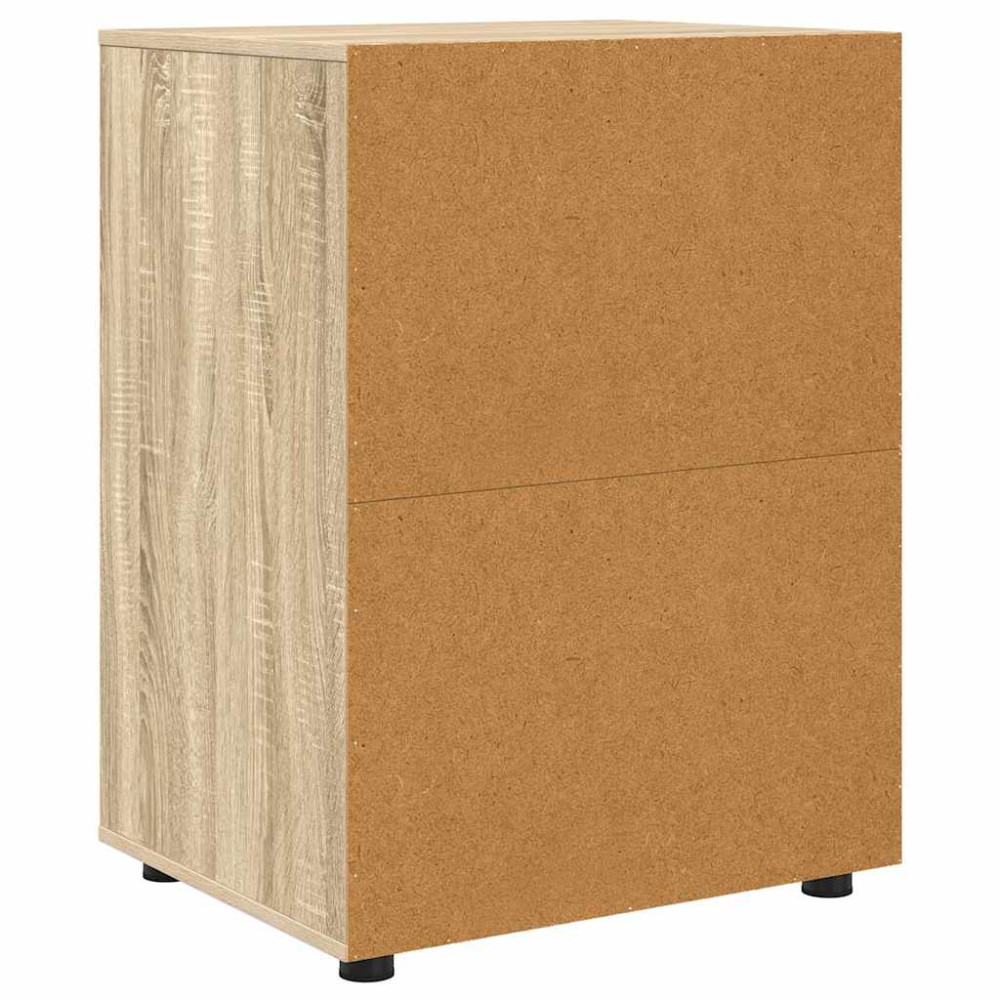 Produktbild för Förvaringsskåp Sonoma-ek 60 x 48 x 81 cm Konstruerat trä