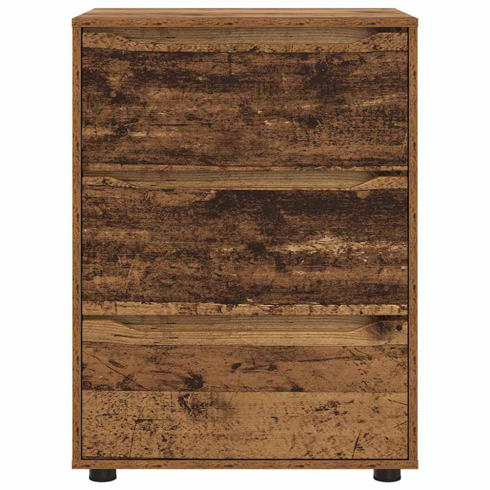 Produktbild för Förvaringsskåp Gammalt trä 60 x 48 x 81 cm Konstruerat trä