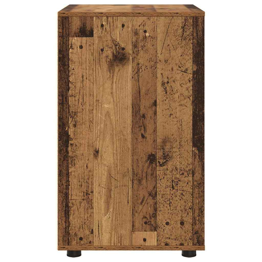 Produktbild för Förvaringsskåp Gammalt trä 60 x 48 x 81 cm Konstruerat trä