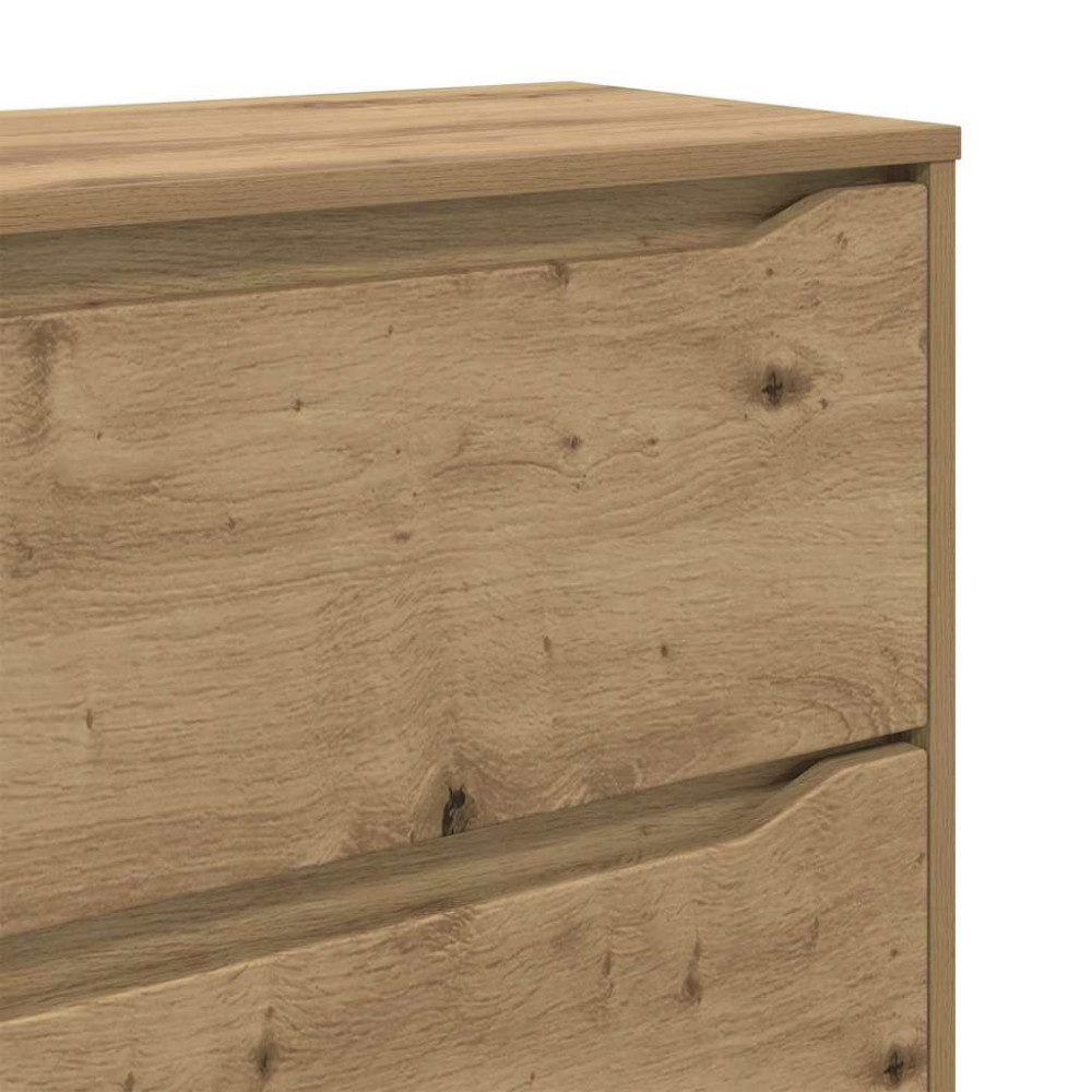 Produktbild för Förvaringsskåp Artisan Ek 60 x 48 x 81 cm Konstruerat trä