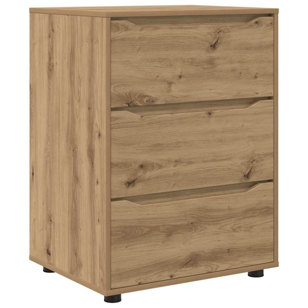 Produktbild för Förvaringsskåp Artisan Ek 60 x 48 x 81 cm Konstruerat trä