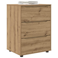 Produktbild för Förvaringsskåp Artisan Ek 60 x 48 x 81 cm Konstruerat trä