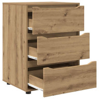 Produktbild för Förvaringsskåp Artisan Ek 60 x 48 x 81 cm Konstruerat trä