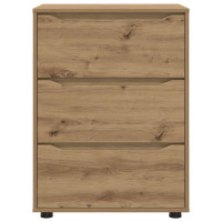 Produktbild för Förvaringsskåp Artisan Ek 60 x 48 x 81 cm Konstruerat trä
