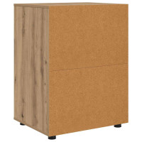 Produktbild för Förvaringsskåp Artisan Ek 60 x 48 x 81 cm Konstruerat trä