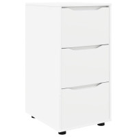 Produktbild för Förvaringsskåp Vit 40 x 48 x 81 cm Konstruerat trä